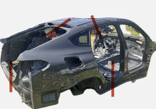 BMW X6M G06 F96 Rear quarter panel 