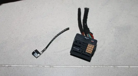 Volkswagen Sharan Sound system wiring loom 3B7035444 3C8035279E