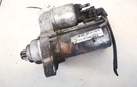 Skoda Fabia Mk2 (5J) Starter motor 02t911023s 609094031