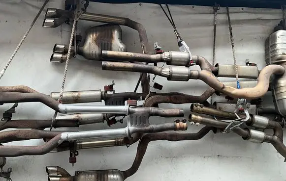 Audi A6 S6 C6 4F Muffler/silencer 