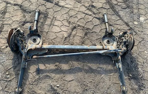 Rear axle beam