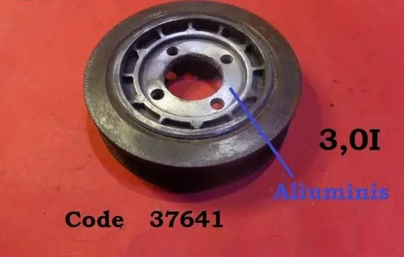 Renault Espace III Crankshaft pulley 37641