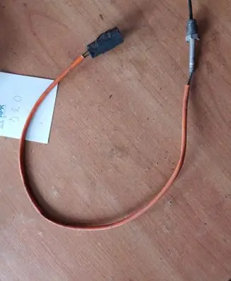 Jaguar XF Exhaust gas temperature sensor