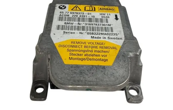 BMW 5 E60 E61 Airbag control unit/module 6978373 65776978373