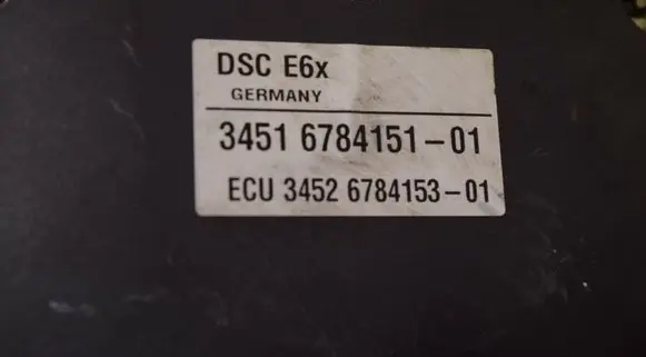BMW 5 E60 E61 ABS Pump 6784151 0265960327