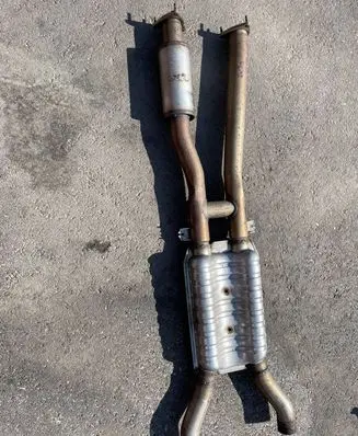 Bentley Continental Muffler/silencer 3W0253411A 3W0253211