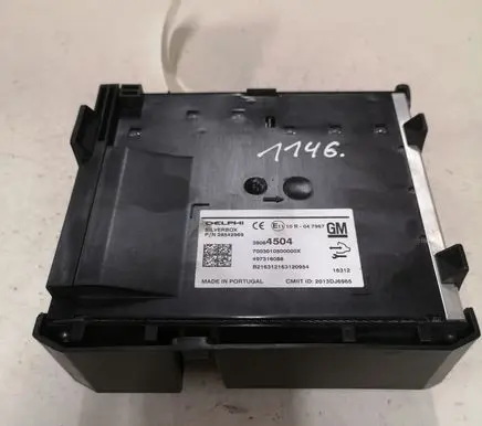 Opel Astra K GPS navigation control unit/module 39084504 497316088 28542969