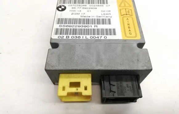 BMW 7 E65 E66 Airbag control unit/module 6922939