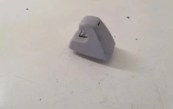 Sun visor clip/hook/bracket
