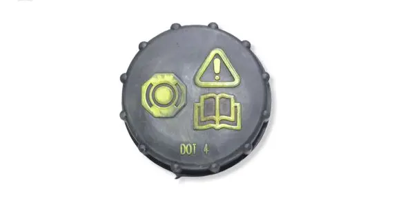 Volvo S80 Brake fluid reservoir filler cap with level sensor 03355617781