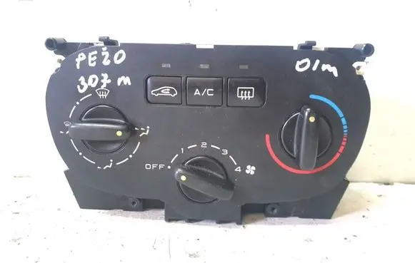 Peugeot 307 Air conditioner control unit module 599540000
