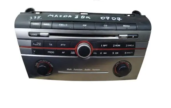 Mazda 3 I Radio/CD/DVD/GPS head unit BS4A66ARX