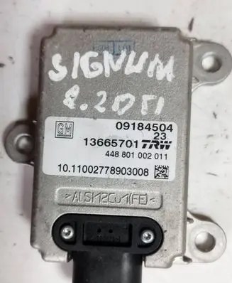 Opel Signum ESP acceleration yaw rate sensor 09184504 13665701 448801002011