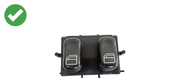 Mercedes-Benz ML W163 Electric window control switch 1638203110 03751610