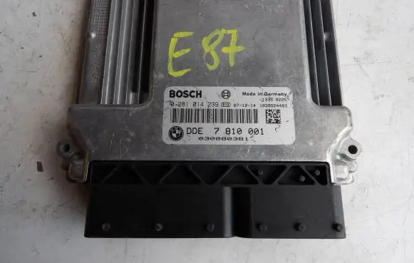 BMW 1 E81 E87 Engine ECU kit and lock set 0281014239 7810001 030080381