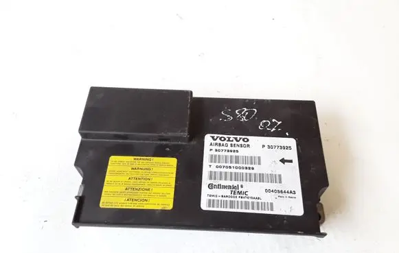 Volvo S80 Airbag control unit/module P30773925 00405644A3