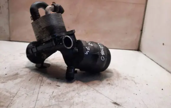 Oil filter mounting bracket