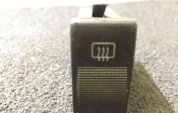Audi A4 S4 B5 8D Windscreen/window heater switch 4d0941503