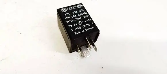 Volkswagen PASSAT B4 Other relay 431953231 4DM00442002
