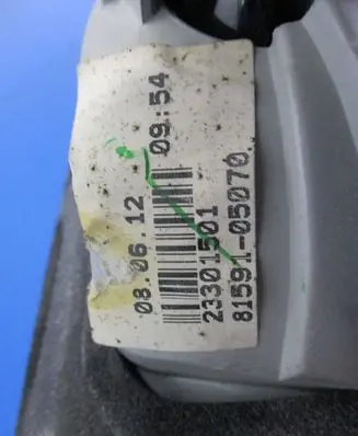 Toyota Avensis T220 Rear/tail lights