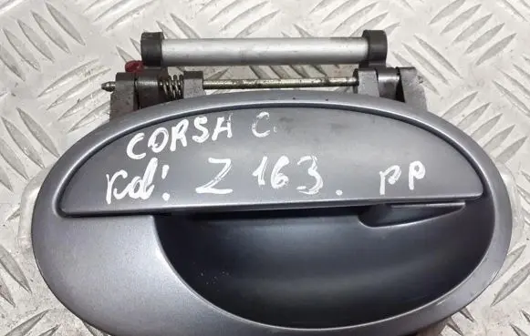 Opel Corsa C Front door exterior handle/bracket 8048604