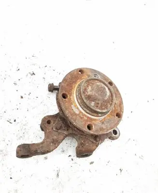Front wheel hub spindle knuckle