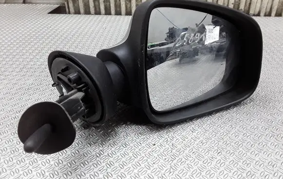 Renault Sandero I Manual wing mirror E9024363