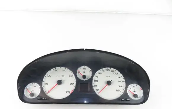 Peugeot 607 Speedometer (instrument cluster) 110008883020 9649677380