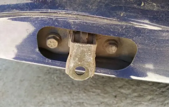 Nissan Almera N16 Rear door check strap stopper
