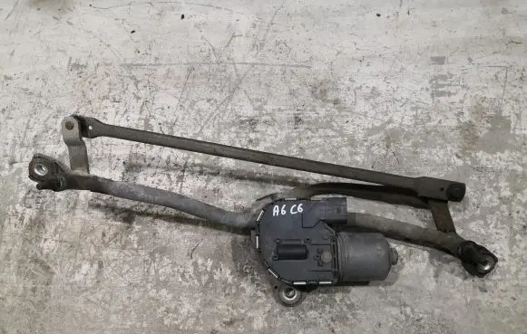 Audi A6 S6 C6 4F Front wiper linkage and motor 4F1955119 0390241771 4F1955023B