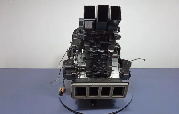 Interior heater climate box assembly