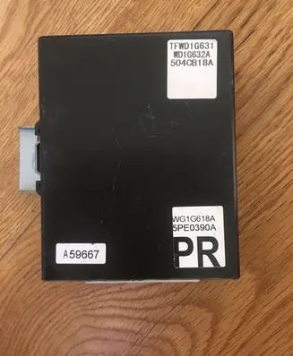 Nissan Pathfinder R51 Immobilizer control unit/module WG1G618A 5PE0390A 504DB18A