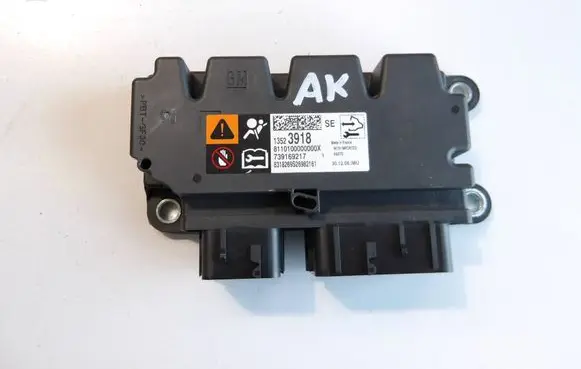 Opel Astra K Airbag control unit/module 13523918 739169217 8110100000000X