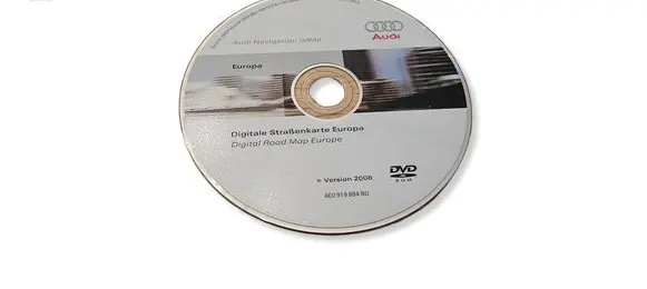 Audi A5 8T 8F Navigation maps CD/DVD 4E0919884BD MMI2G