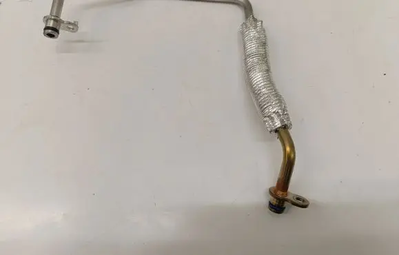Mercedes-Benz E W214 Turbo turbocharger oiling pipe/hose A2542036600