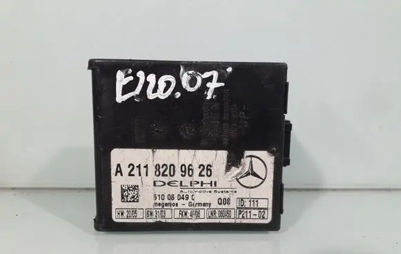 Mercedes-Benz E W211 Alarm control unit/module A2118209626