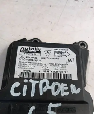 Citroen C5 Airbag control unit/module 9674290580 619771200