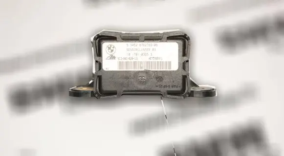 BMW 1 E81 E87 ESP acceleration yaw rate sensor 6762769