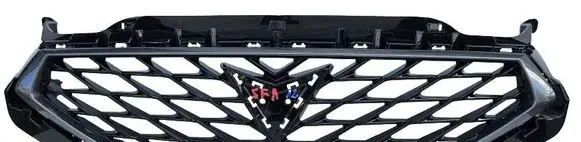 Front bumper upper radiator grill
