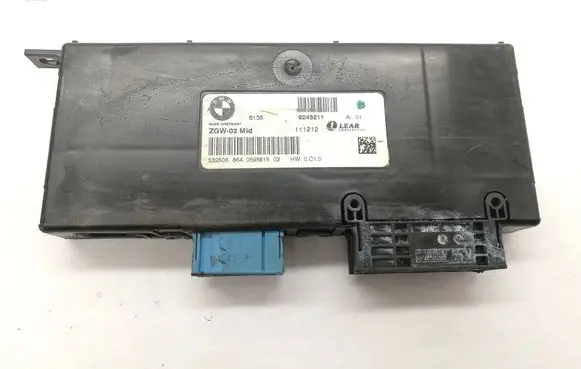 BMW 5 F10 F11 Gateway control module 9243211