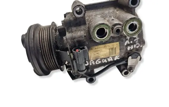 Jaguar XF X250 Air conditioning (A/C) compressor (pump) 6R8319D629BB 2007FEB01