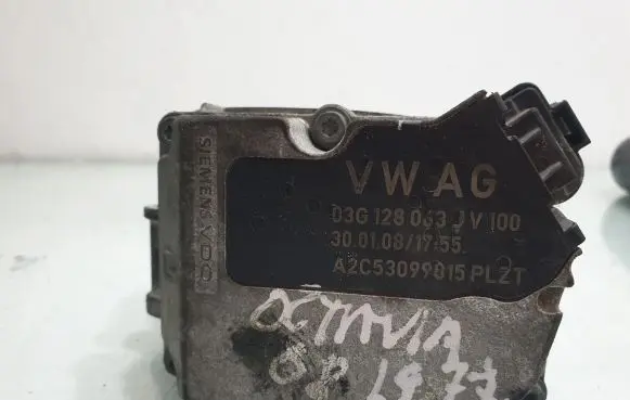 Skoda Octavia Mk2 (1Z) Throttle valve 03G128063