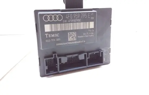 Audi A6 S6 C6 4F Door control unit/module 4F0959795E 4F0910795E 0033TFK0001