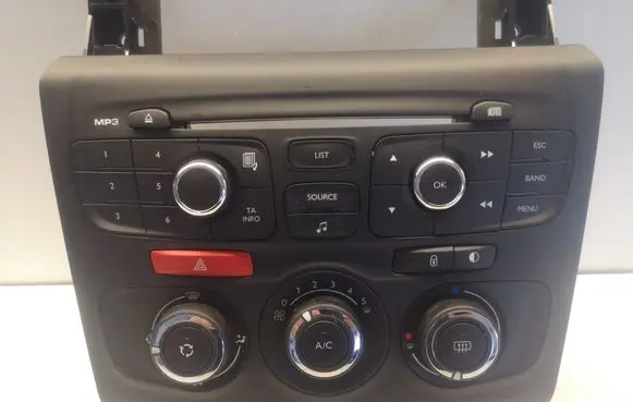 Citroen C4 II Climate control unit FMUX 9666395977