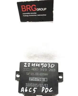 Audi A6 S6 C5 4B Parking PDC control unit/module 4B0919283 22011030 601686