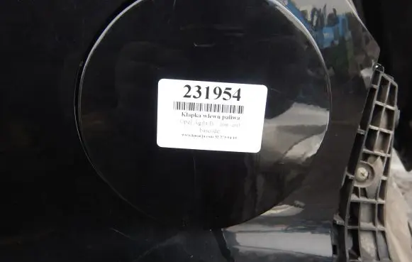 Opel Agila B Fuel tank cap
