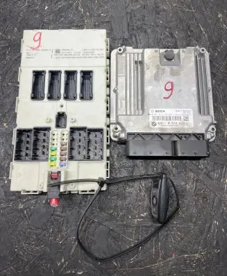 Engine ECU kit and lock set