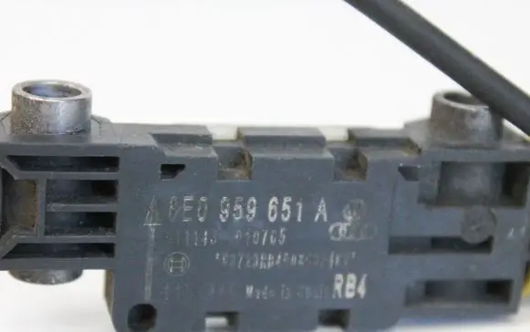 Airbag deployment crash/impact sensor