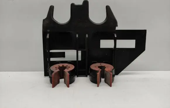 BMW 5 GT F07 Radiator support slam panel bracket 7586898 17227586898