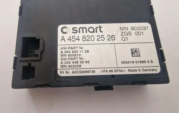 Smart ForTwo I Comfort/convenience module A4548202526